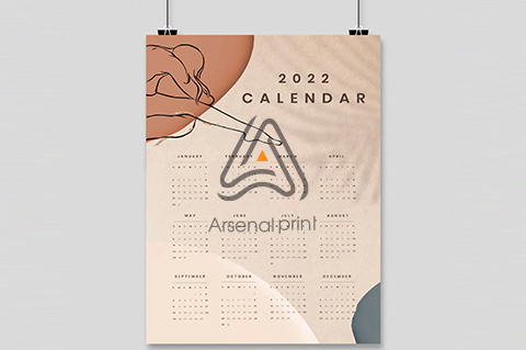 Календар плакат - А2