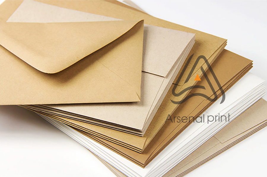 Крафт конверты - индивидуальное изготовление