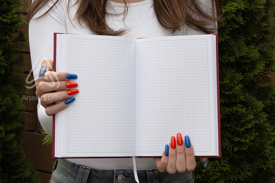 Печать блокнотов - Твердая обложка