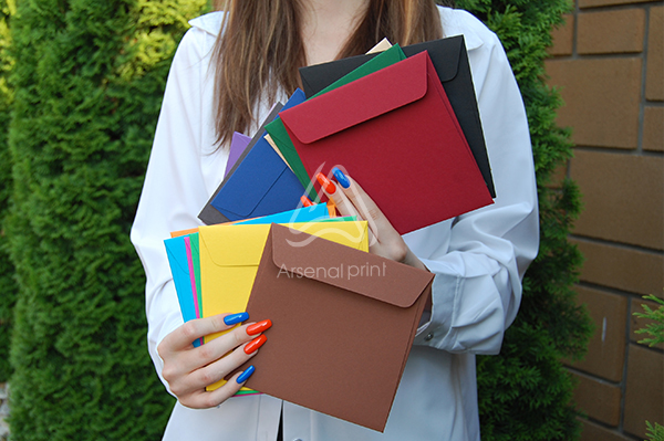 Продаж конвертів - Дизайнерський картон