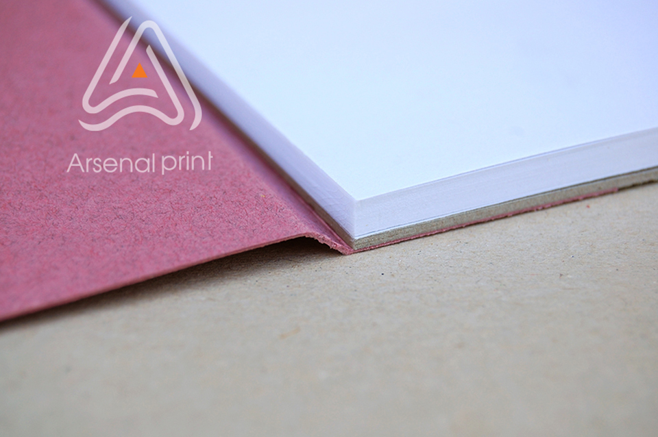 Блокнот с отрывными листами и обложкой