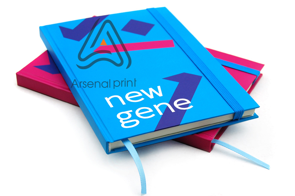 Блокнот з резинкою - друк