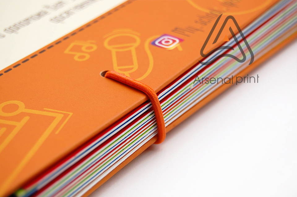 Резинка на блокнот - Кругла