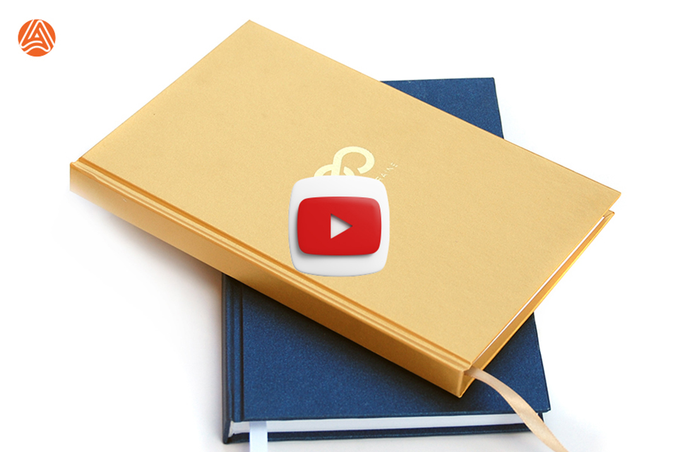 Тиснення на блокнотах - дизайнерський папір