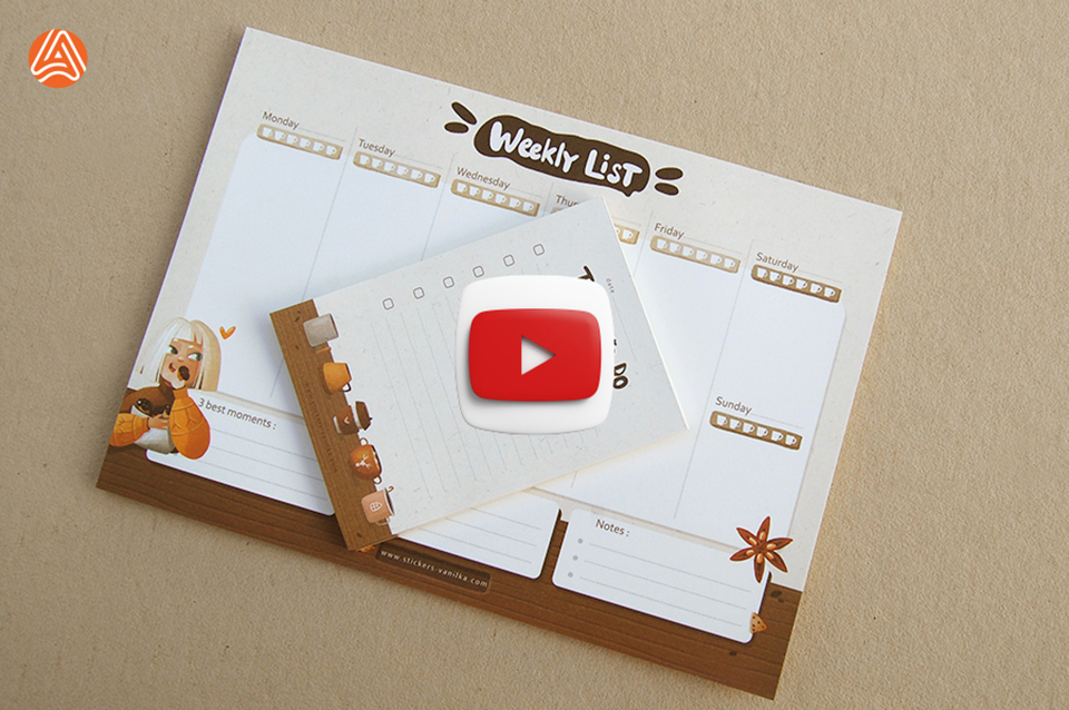 Друк планерів із відривними аркушами