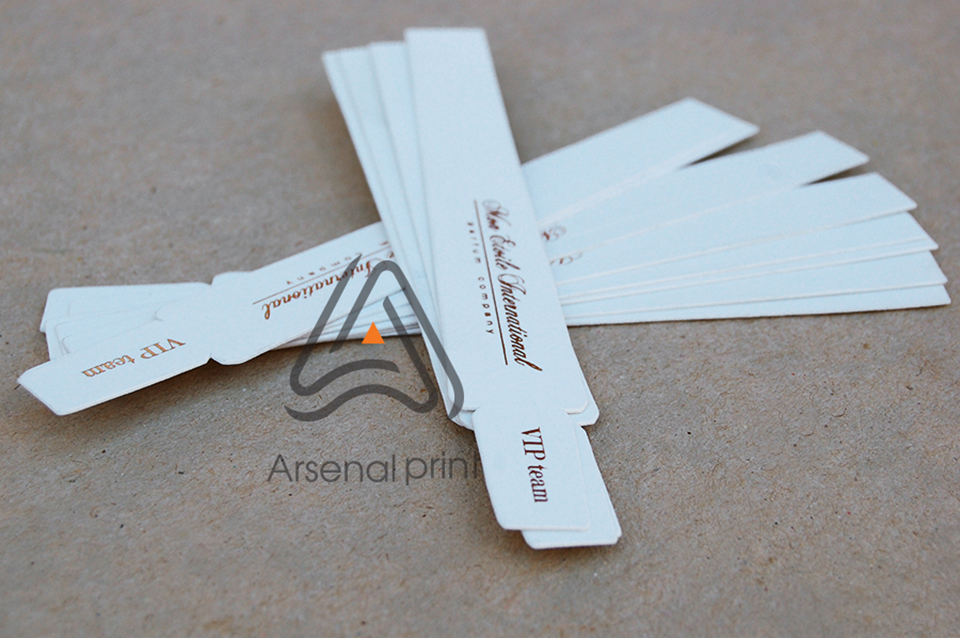 Блотер з друком логотипу