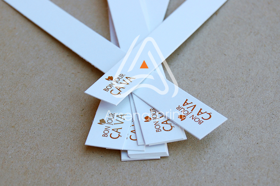 Виготовлення блотерів - Тиснення