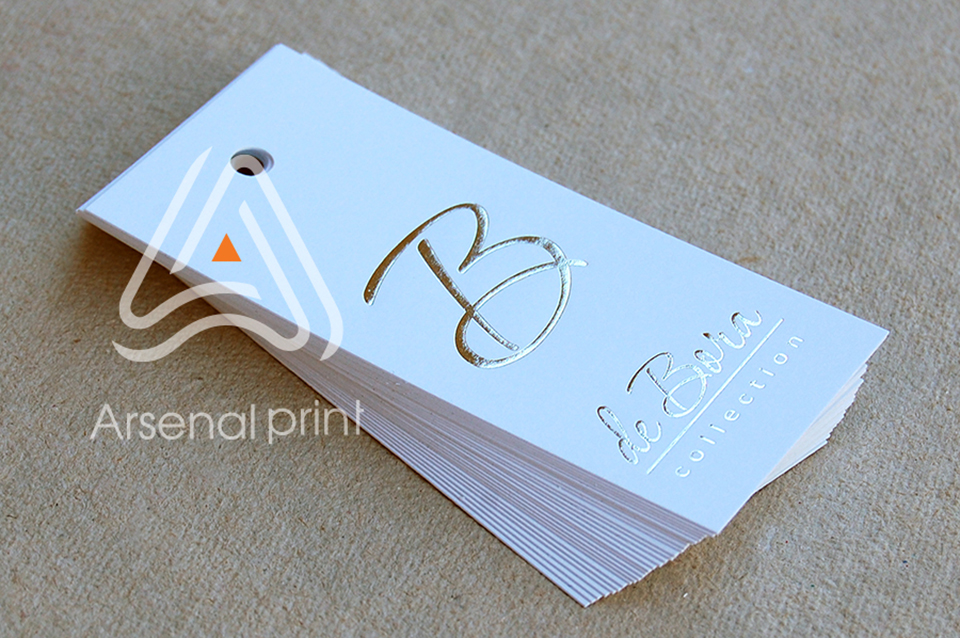 Бірки з тисненням - Замовити!