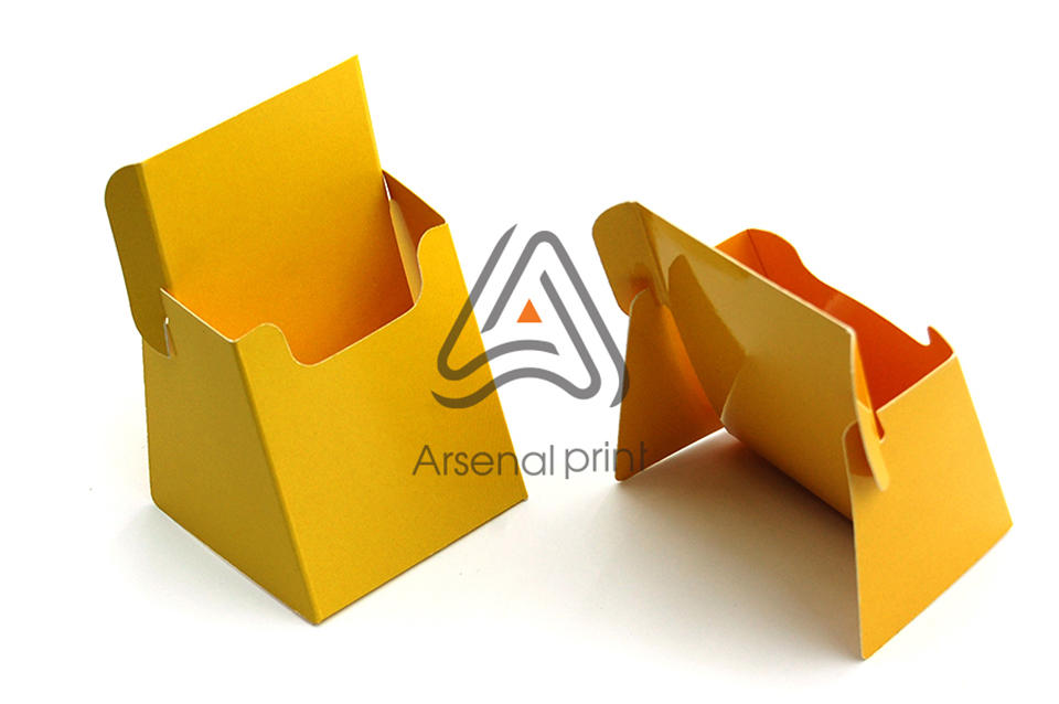 Картонна підставка-тримач для візитних карток