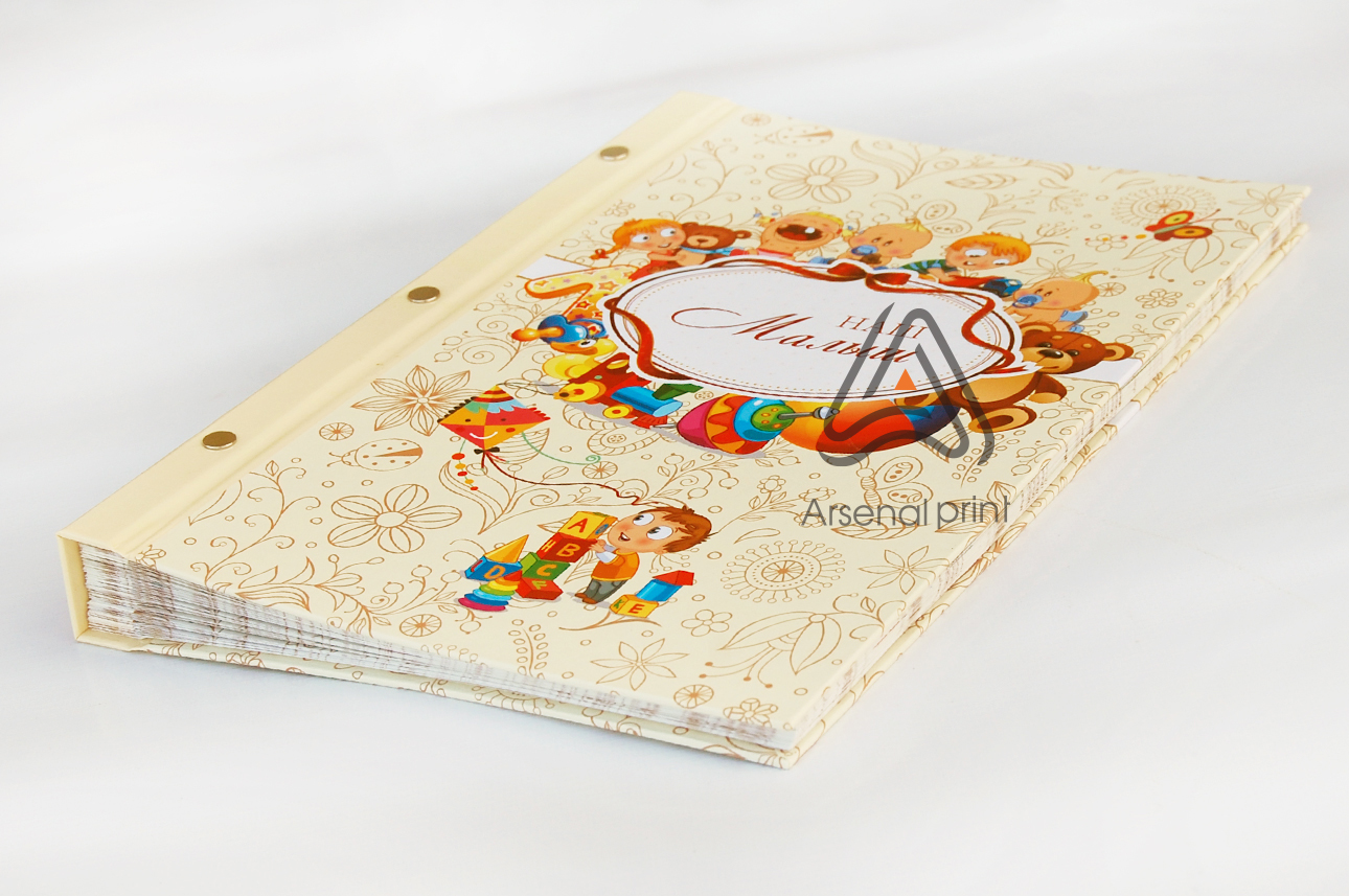 Тверда оправа фотоальбома на болтах