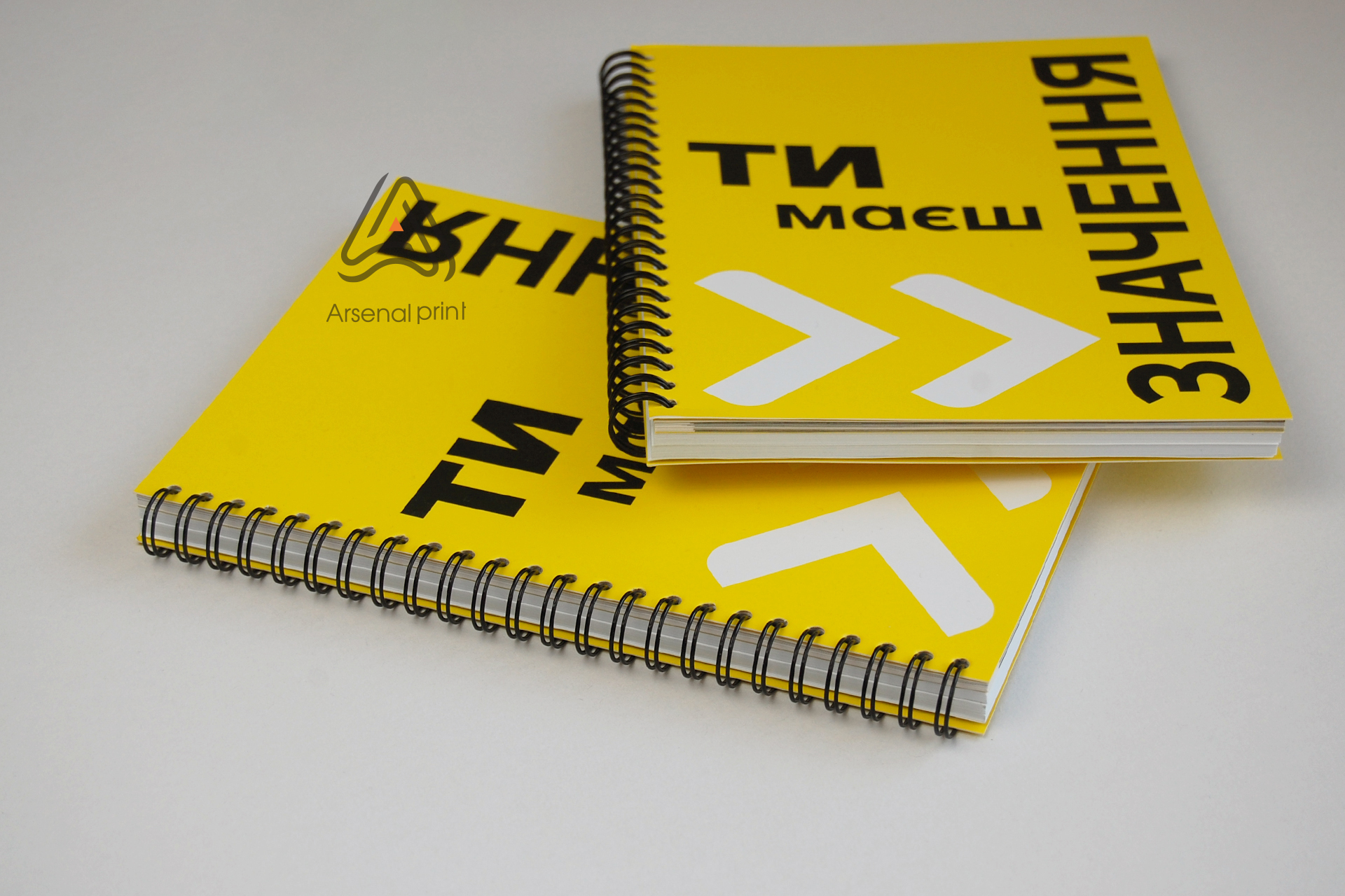 друк блокнотів з вставками