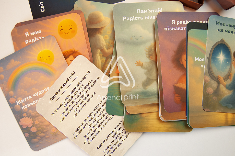 Друк власної колоди карт