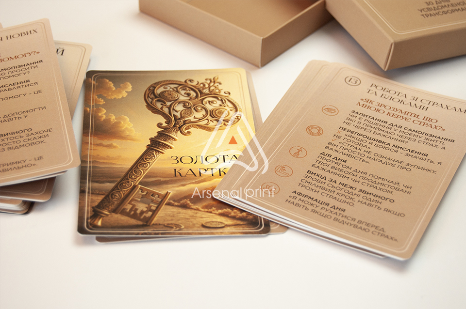 Друк карт ТАРО - СВІЙ ДИЗАЙН-ціна