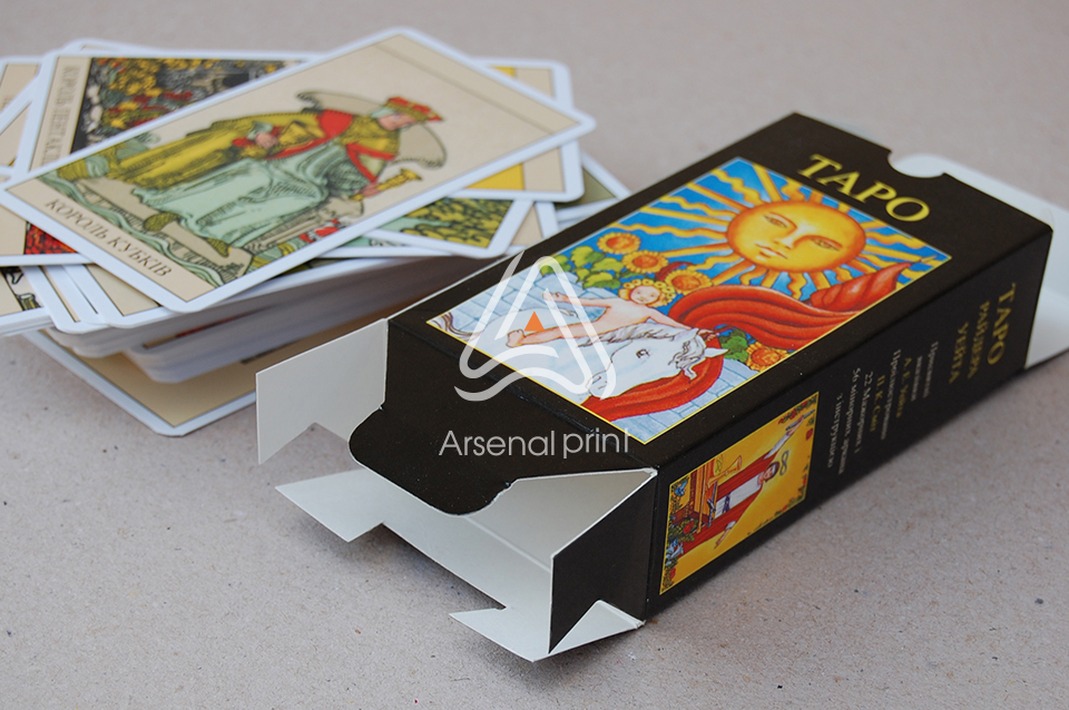 Друк своїх карт таро 