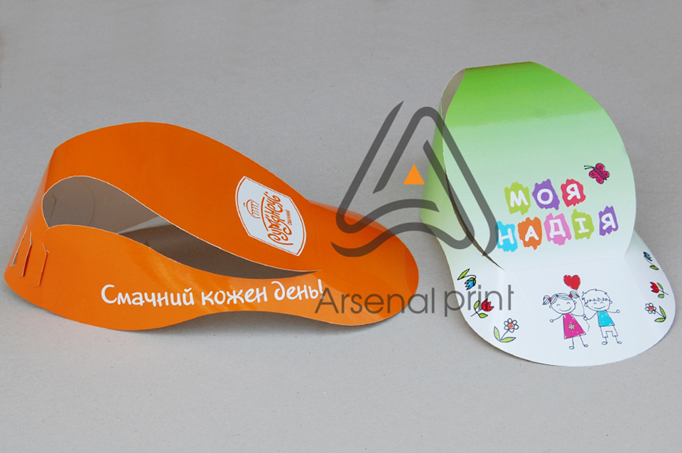 Друк картонних кепок