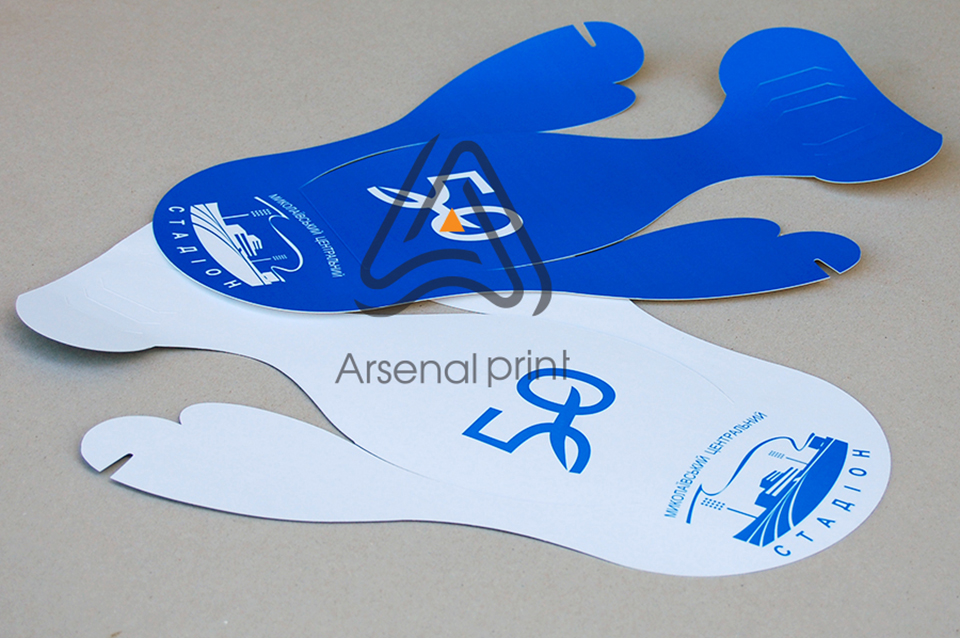 Паперові рекламні кепки - друк на замовлення