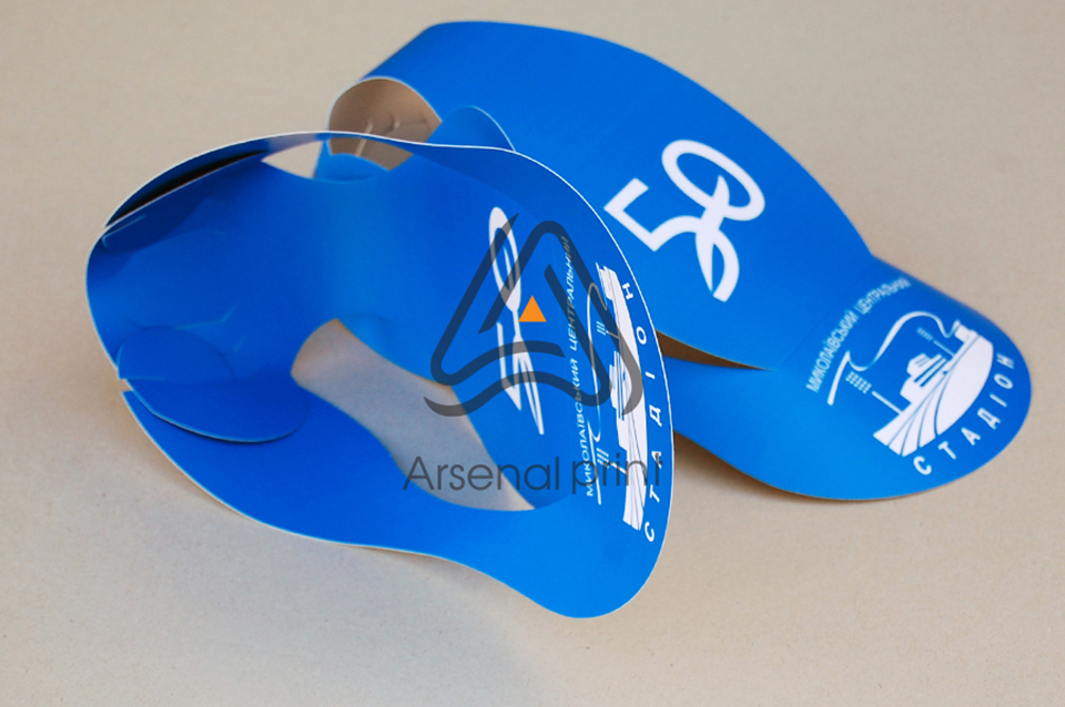 Друк рекламних паперових кепок