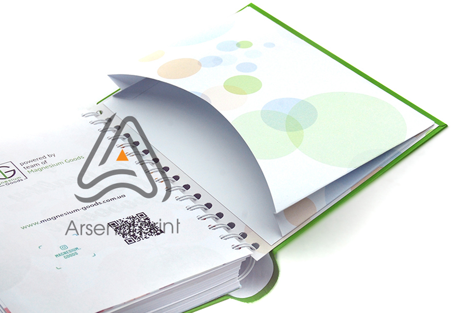 Друк карманів для блокнотів