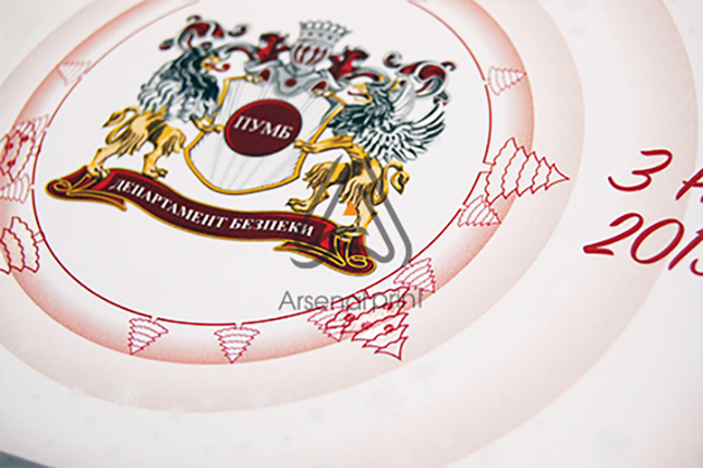 Конверти з УФ лакуванням