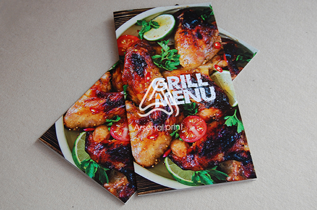 Меню буклети