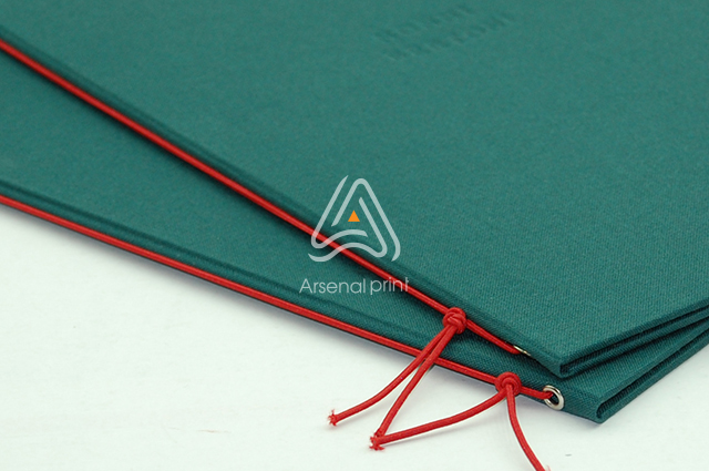 Папка меню з резинкою