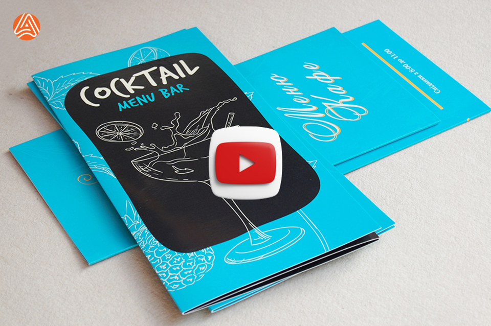 Друк обкладинок меню