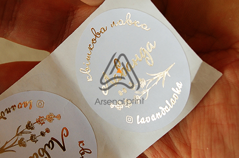 Наліпки з тисненням