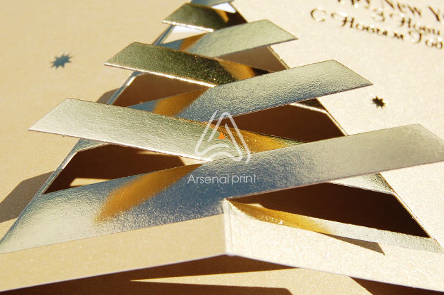 Вітальні листівки з тисненням ...