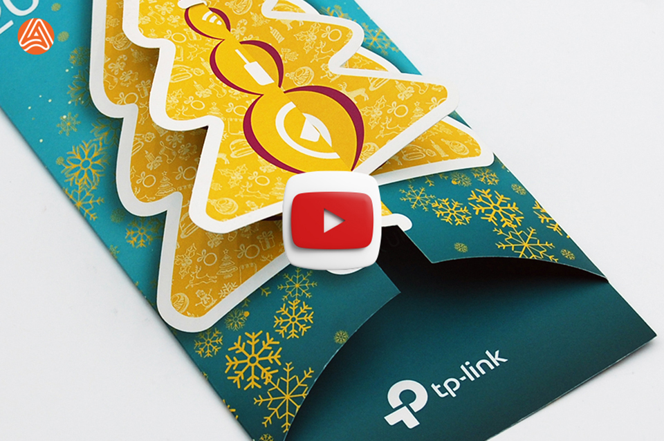 Друк вітальних листівок з висічкою