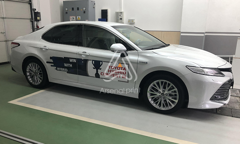 Оклейка плівками авто - брендування