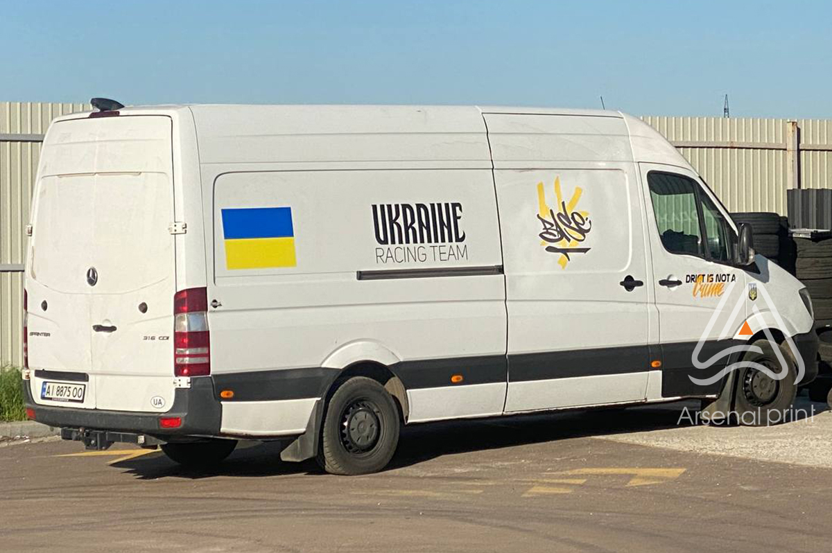 Обклеювання мерседес, спрінтер