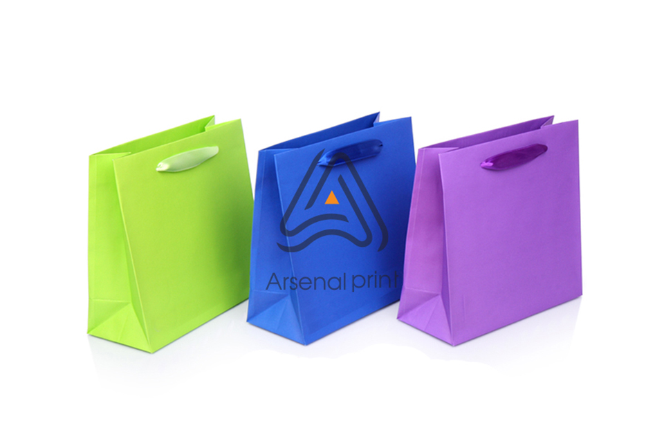 Друк однотонного пакета на замовлення