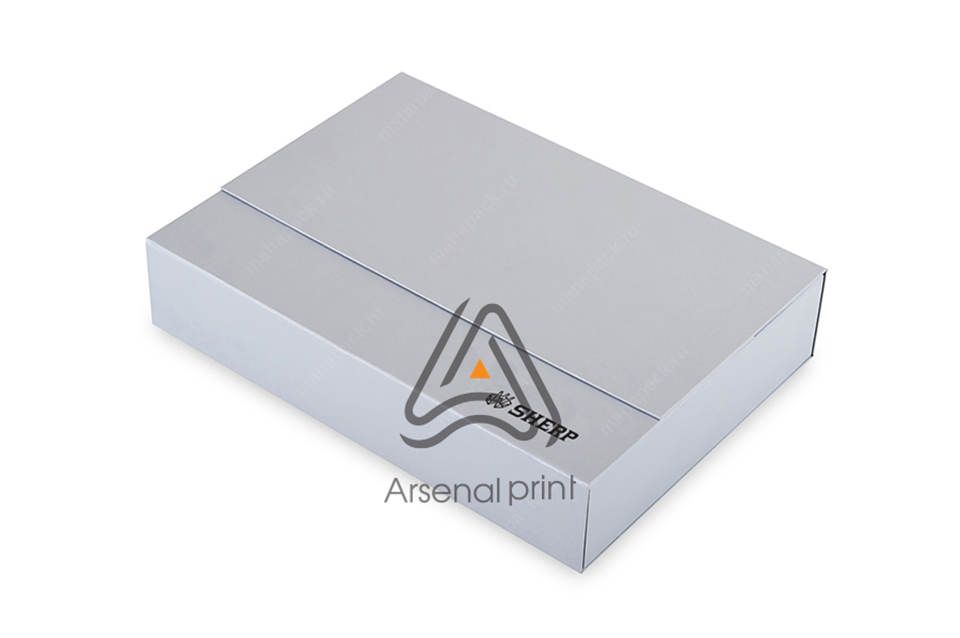 Картонна папка портфель з магнітами