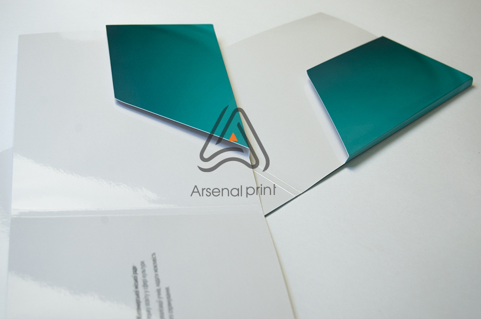 замовити друк папок А5 з карманом