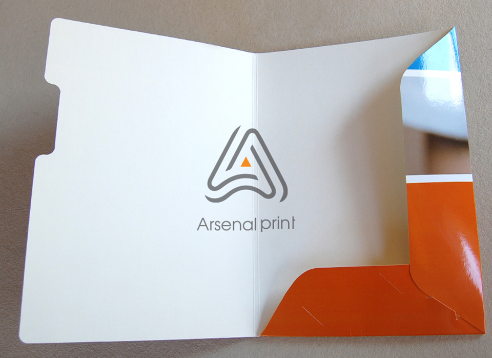 Папка картонна - рубрикатор