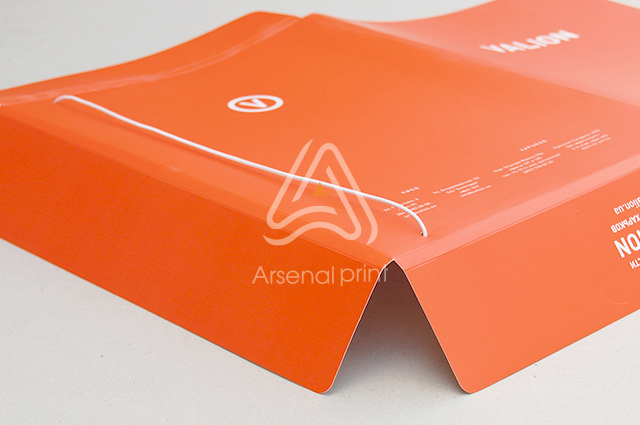 Паперові папки з резинкою