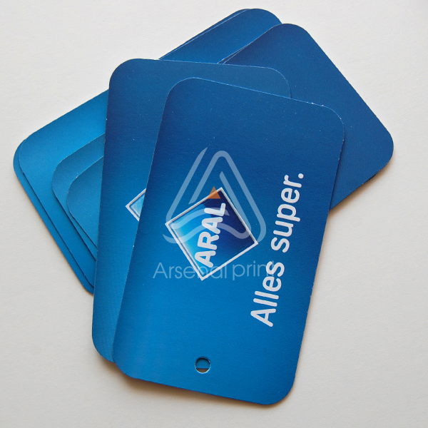 Друк  бірок для заміни масла