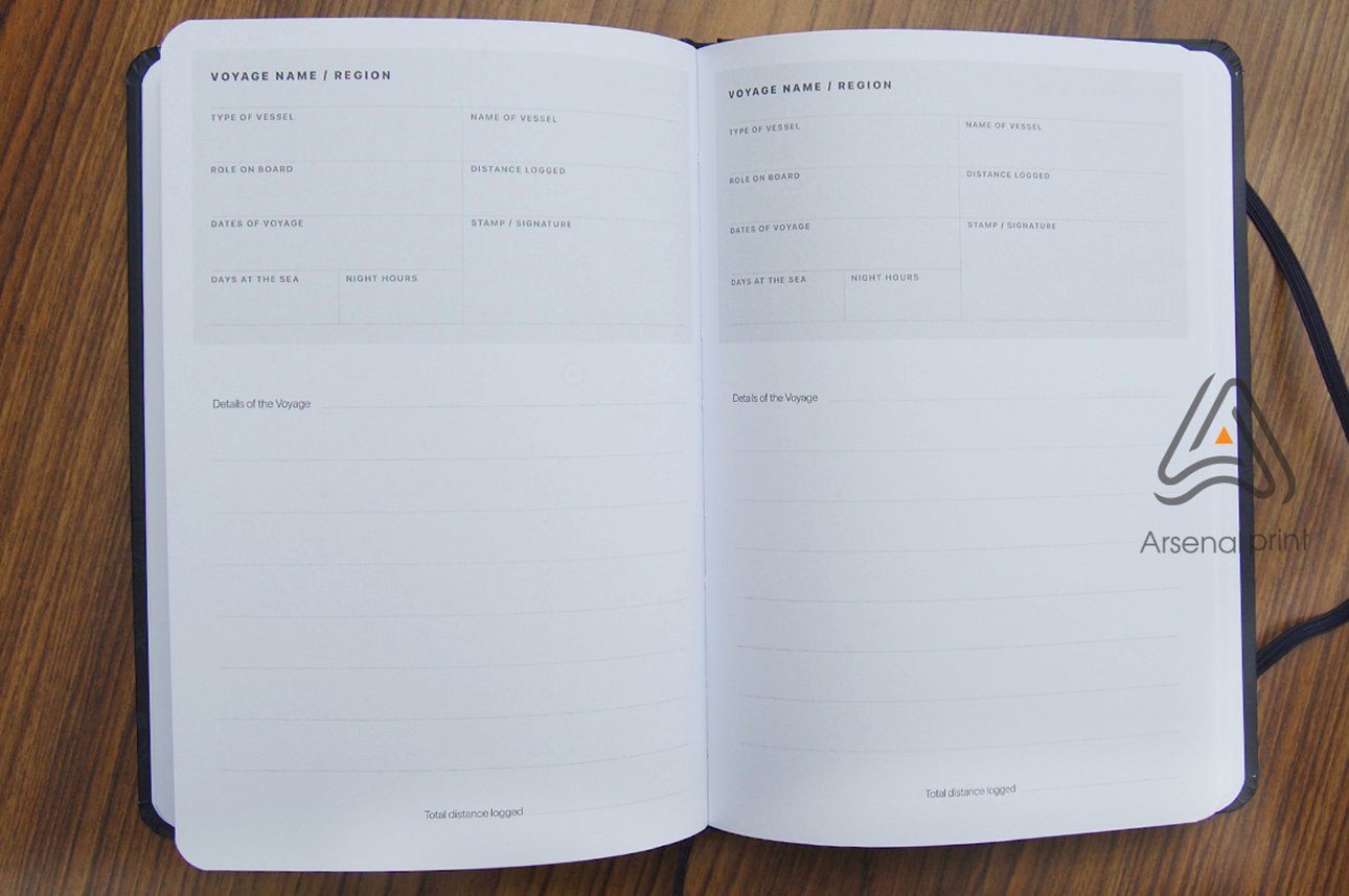 Розробка дизайна і верстка блокнотів