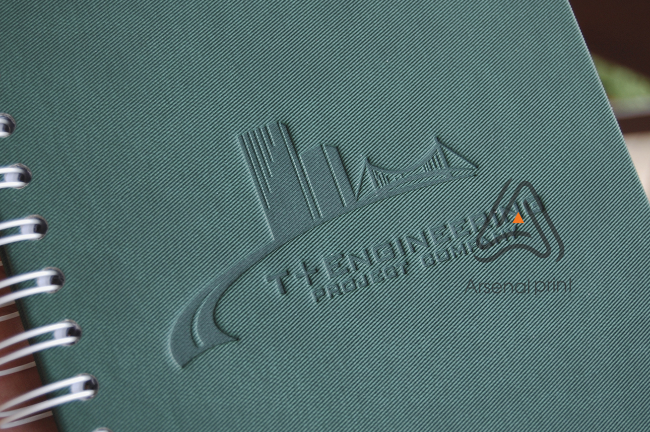 Тиснення на блокнотах