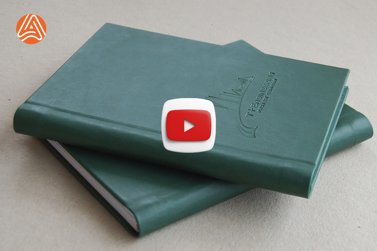 Блокнот шкірзамінник - Друкарня, замовити