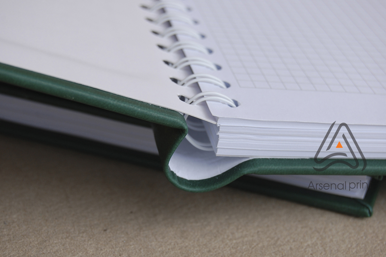 Замовити блокноти - на пружині