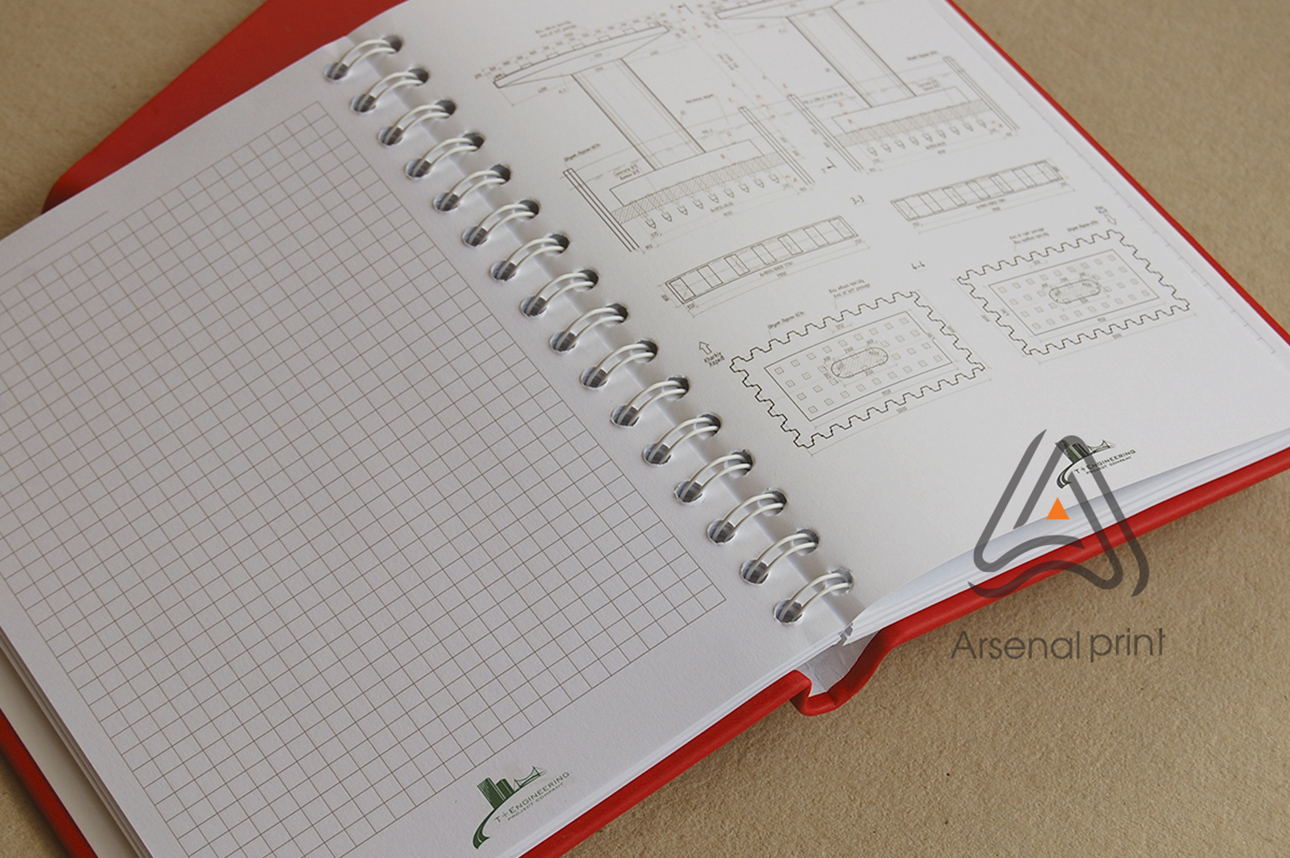 Прихована пружина - друк блокнотів