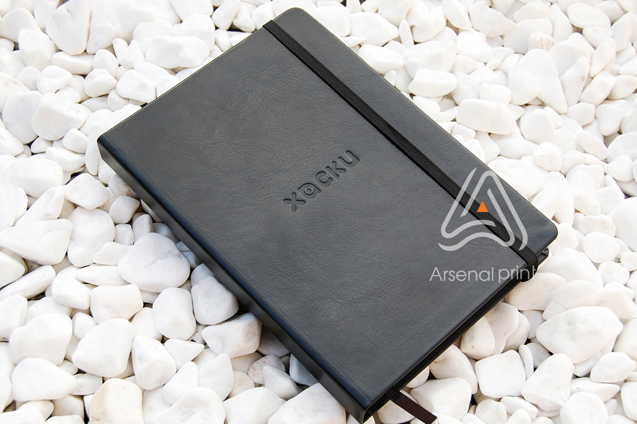 Друк блокнота - обкладинка гнучка із шкірзамінника