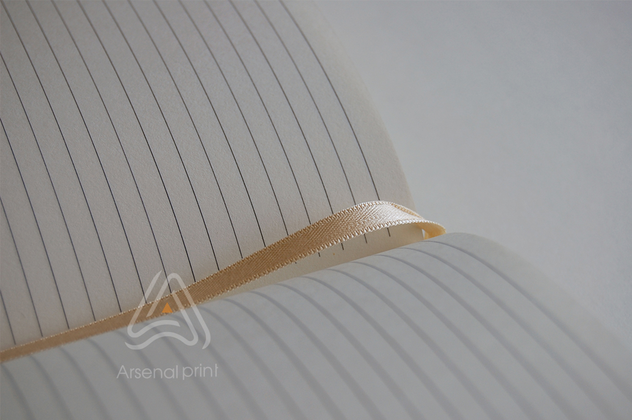 Тканева закладка для блокнота - ляссе