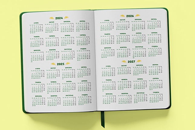 Розробка дизайну блокнота