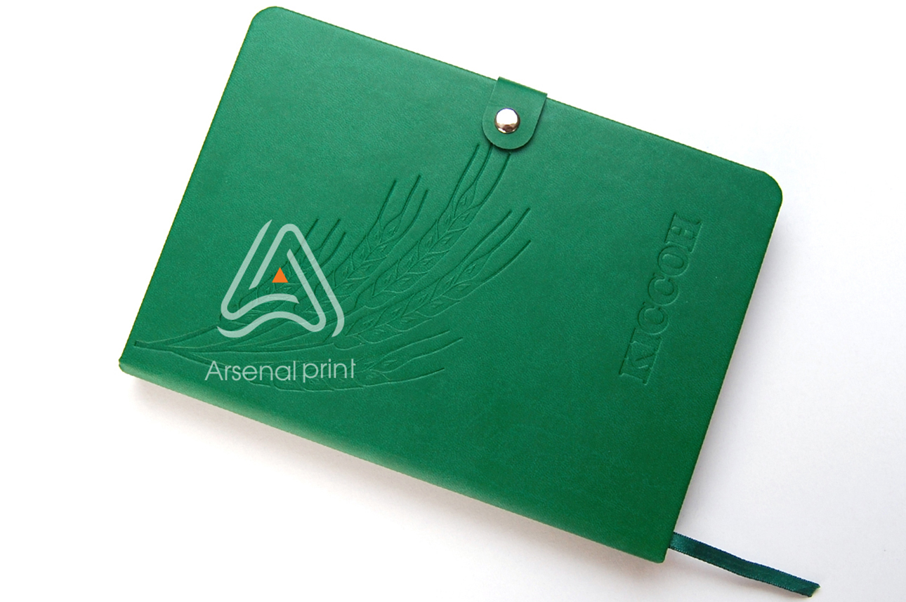 Друк щоденників обкладинка шкірзамінник