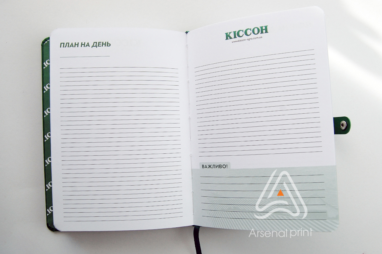 Виготовлення блокнотів на замовлення - тверда обкладинка