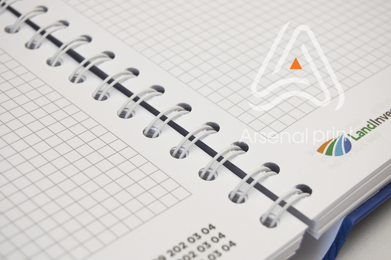 Надрукувати блокнот з резинкою