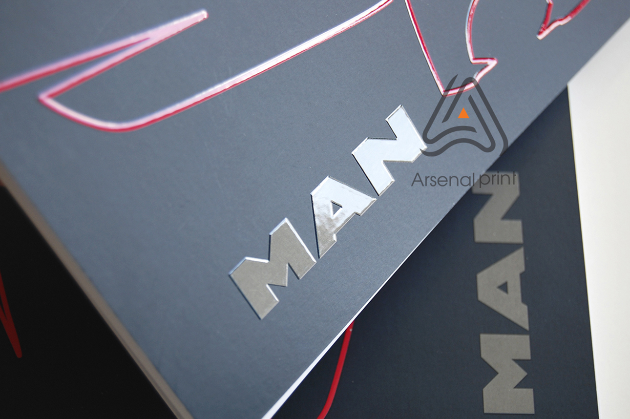 Вибірковий УФ лак - друк блокнотів