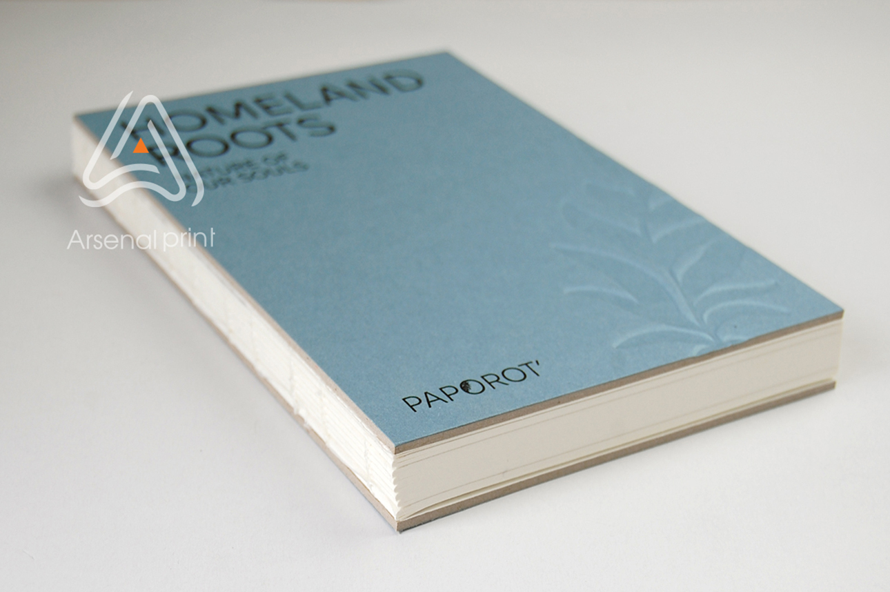 Замовити друк блокнотів - відкритий корінець